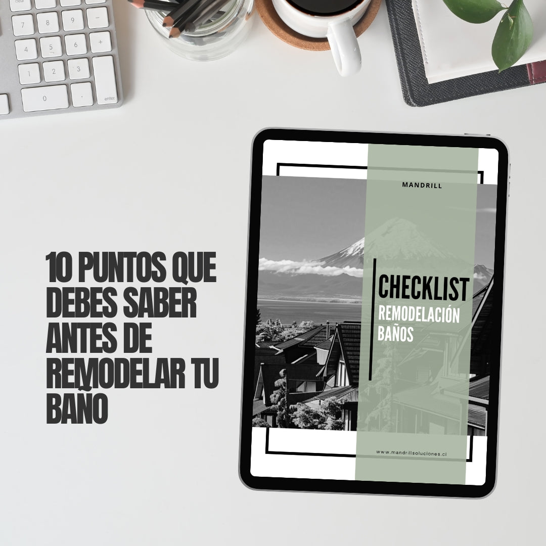 Checklist: 10 puntos que debes saber antes de remodelar tu baño